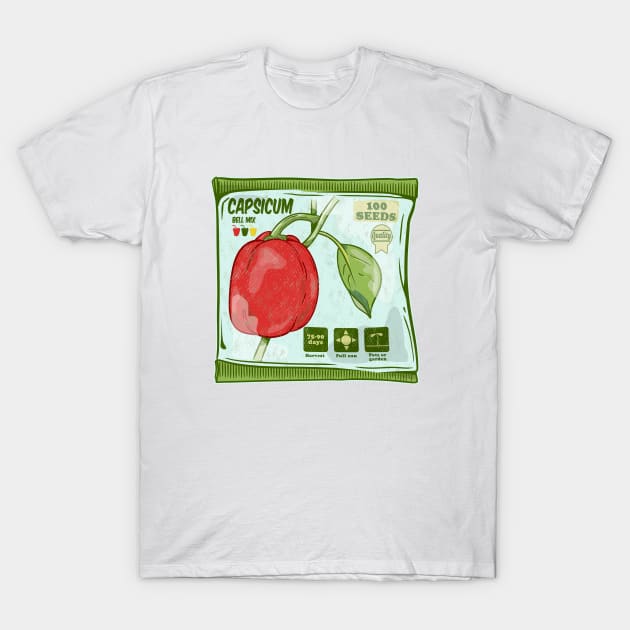 Capsicum T-Shirt by mailboxdisco